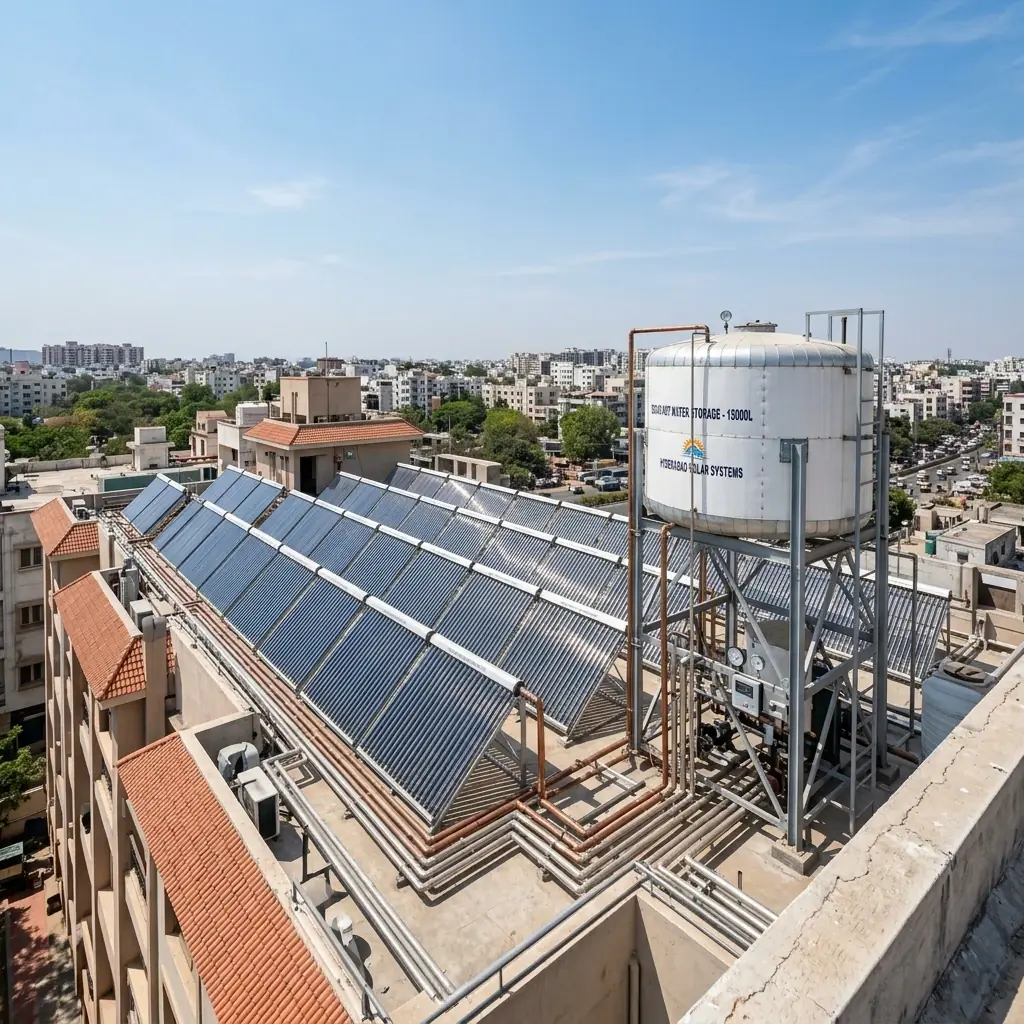 Commercial Hotel Solar Water Heater