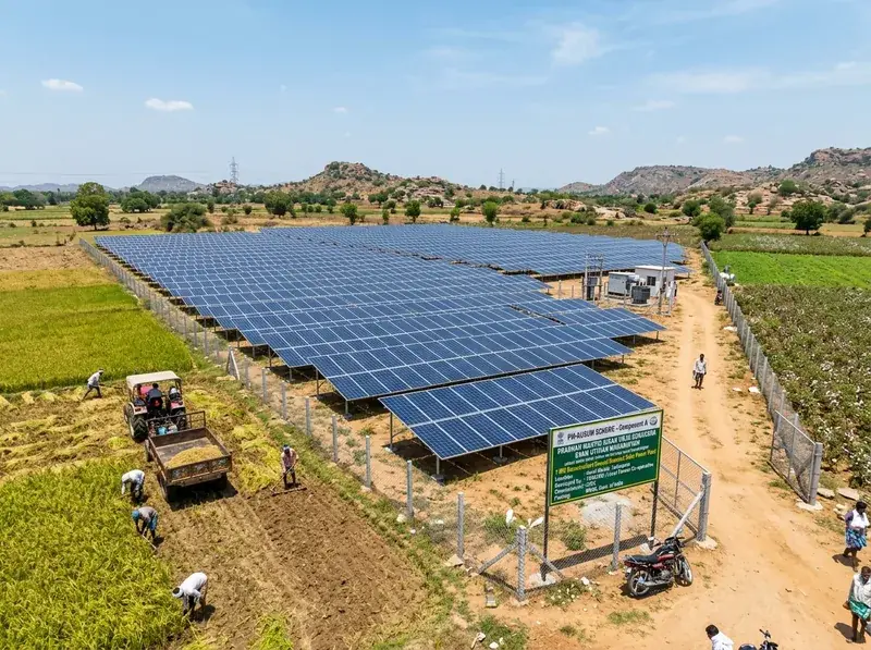 PM-KUSUM Component A 1MW Decentralized Agricultural Solar Power Project in Telangana