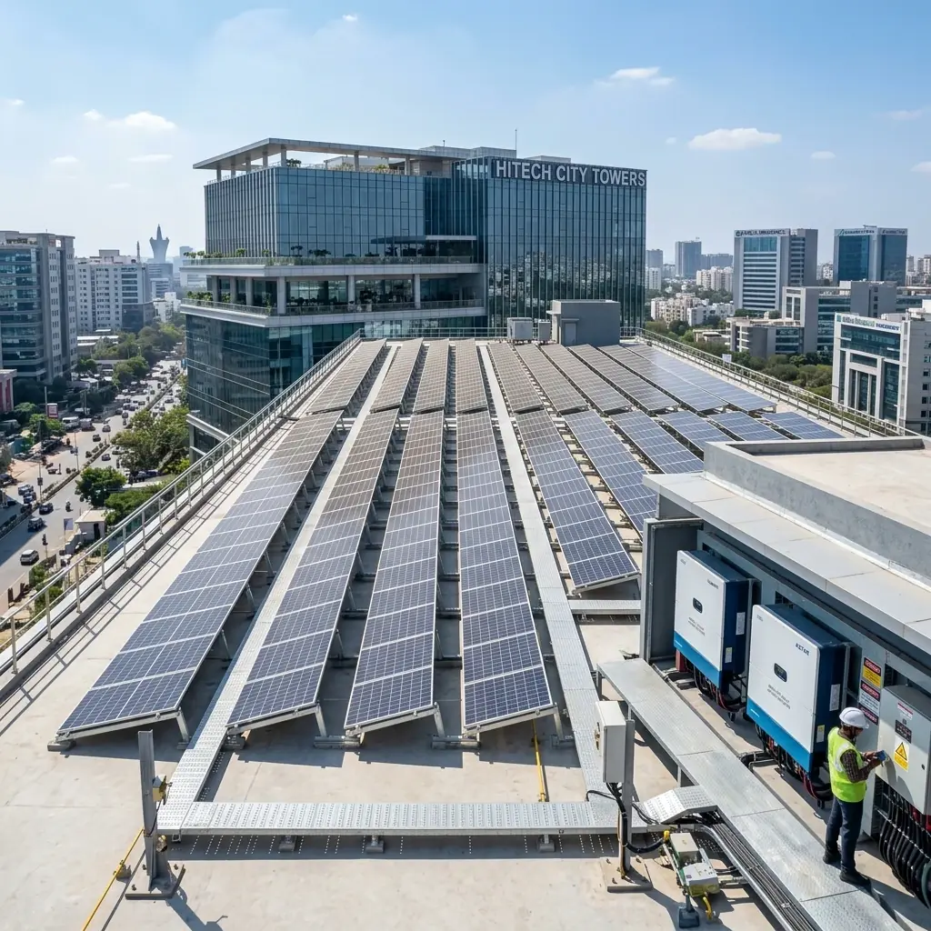 Commercial Building On-Grid Solar