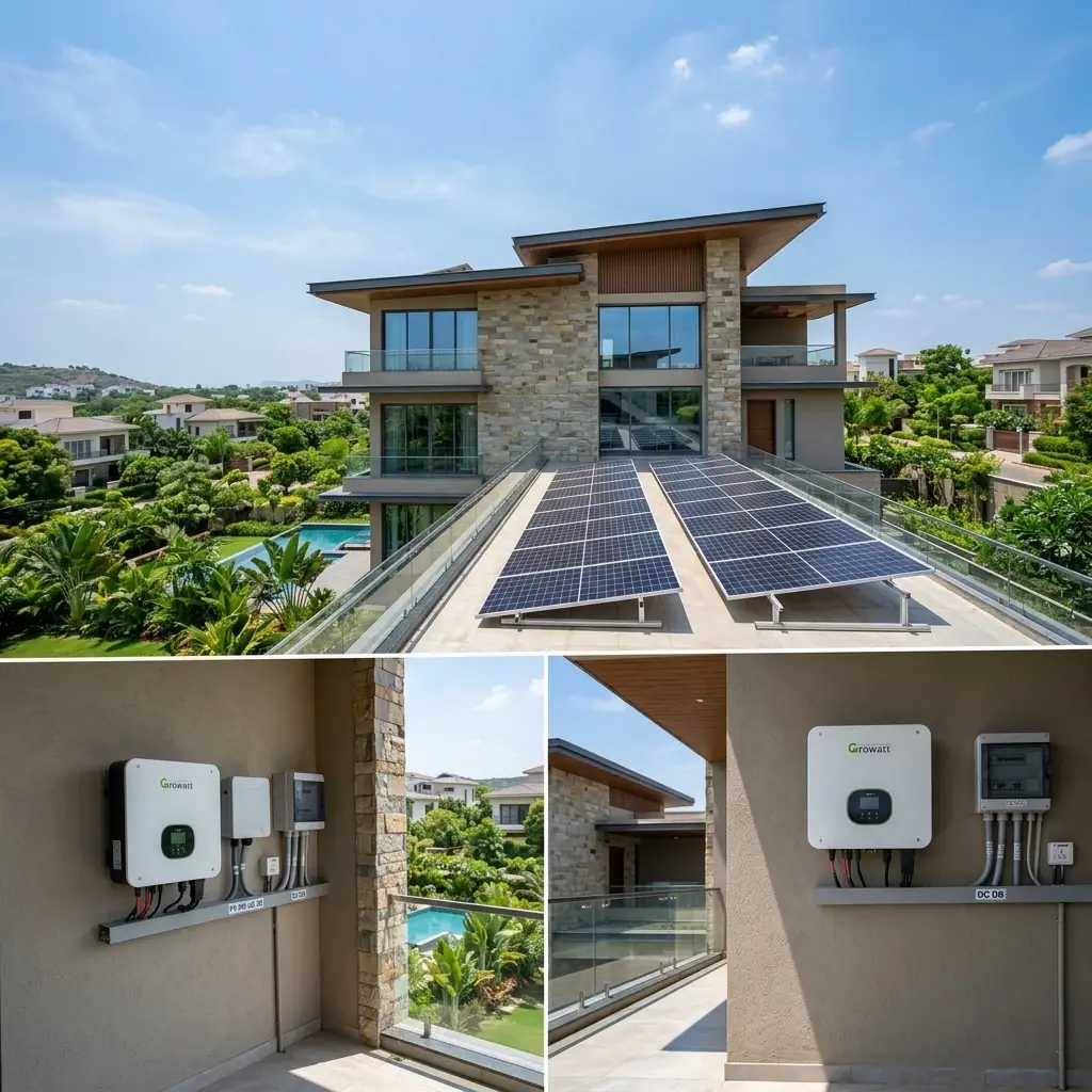 Residential Rooftop On-Grid Solar