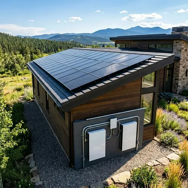 Off-Grid Solar Installation