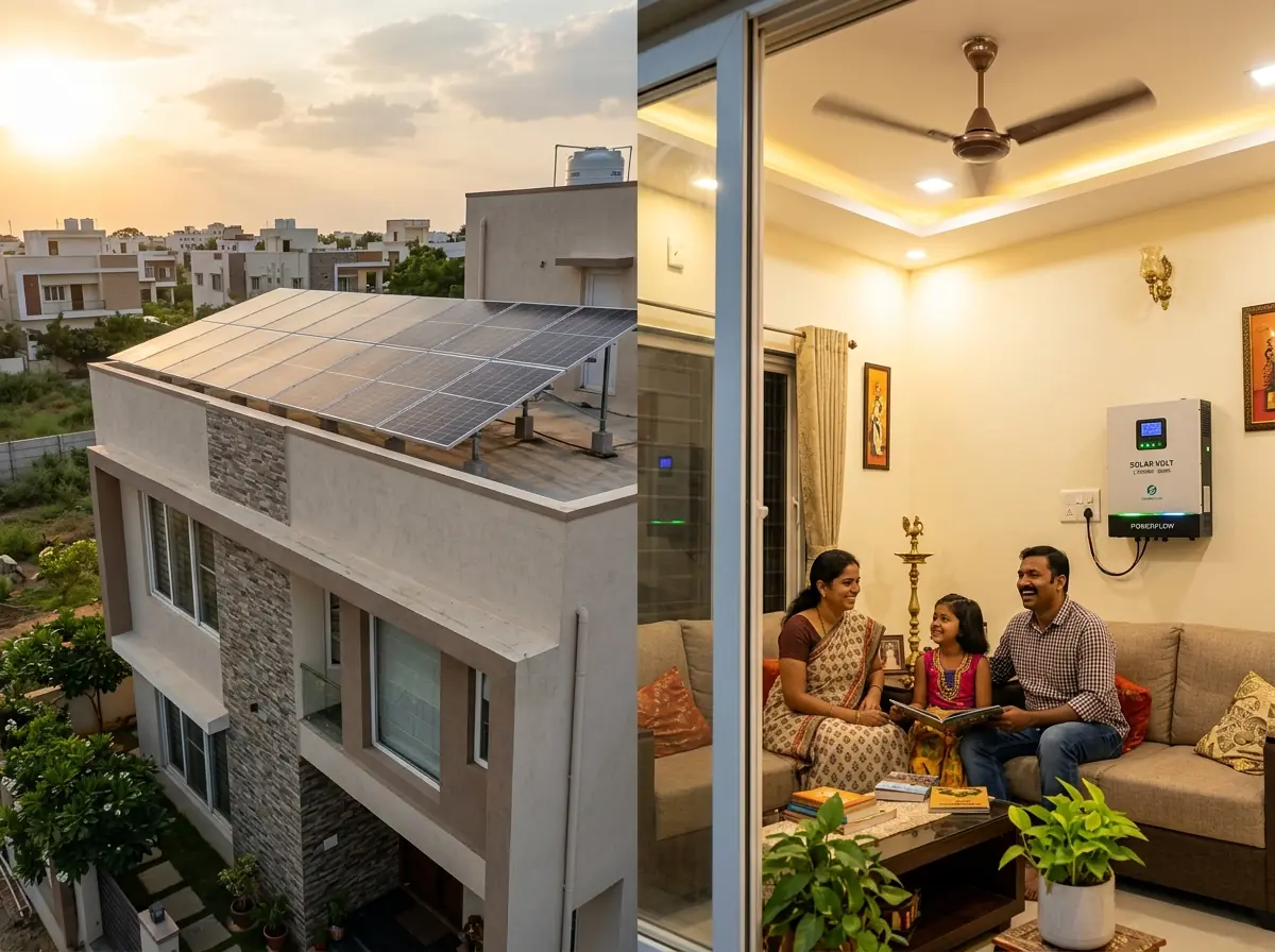 Solar Home Lighting System