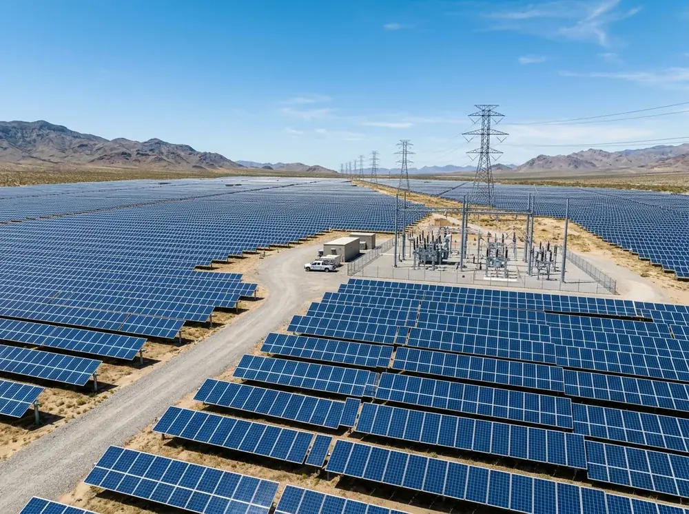 PM-KUSUM Solar Scheme Ground Mounted Plant Installation in Telangana